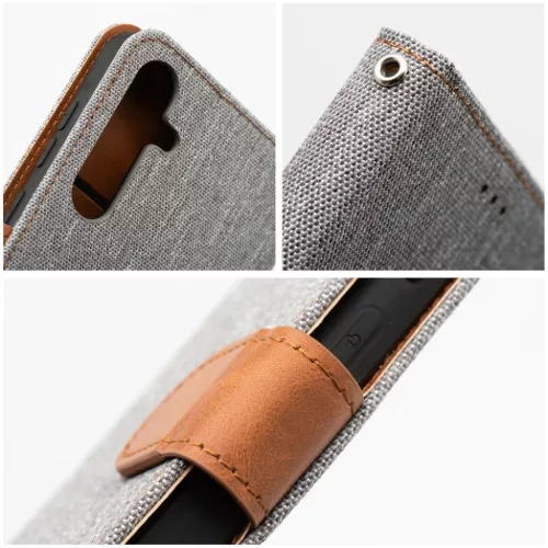 JEANS fliptok Xiaomi Redmi Note 14 4G tok szürke-5903396375071 3 kép