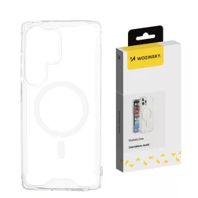 Wozinsky Clear Corner MagSafe tok Samsung Galaxy S25 - Átlátszó-5907769370809 1 kép