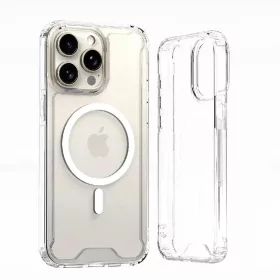 Wozinsky Clear Corner MagSafe tok Samsung Galaxy S25 - Átlátszó-5907769370809 2 kép