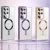 Wozinsky Electroplated Magsafe tok Samsung Galaxy S24 FE - fekete-5907769371363 10 kép