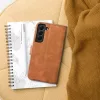 TENDER fliptok Samsung Galaxy A52 5G / A52S barna tok-5903396140037 3 kép