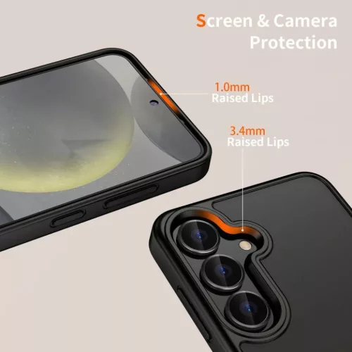 Xiaomi Poco X7 Pro 5G Tech-protect Magmat Matt Fekete tok-5906302361342 3 kép