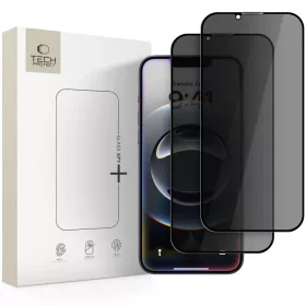 iPhone 16e üvegfólia Tech-Protect Glass Spy+ privacy üvegfólia 2db-5906302360130 1 kép