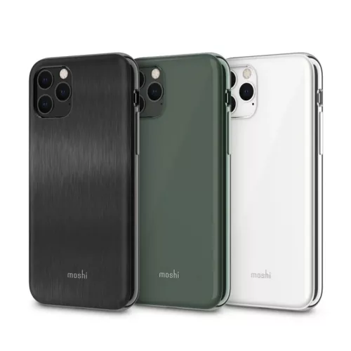Moshi iGlaze iPhone 11 Pro keménytok, éjsötét zöld-4713057259081 3 kép