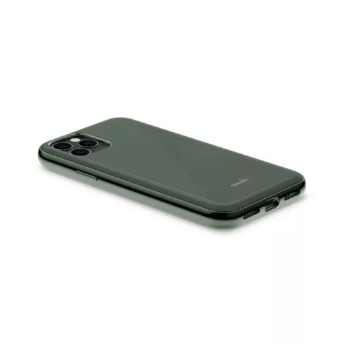Moshi iGlaze iPhone 11 Pro keménytok, éjsötét zöld-4713057259081 8 kép