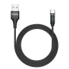 HOCO U76 Fresh USB - Type-C kábel 2A mágneses fejjel 1.2m fekete-6931474716729 3 kép