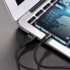 HOCO U76 Fresh USB - Type-C kábel 2A mágneses fejjel 1.2m fekete-6931474716729 4 kép