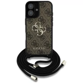  iPhone 16 Plus GUESS tok GUHCP16MP4GMGCRW (CBDY PU 4G nagy logó zsin-3666339434427 2 kép