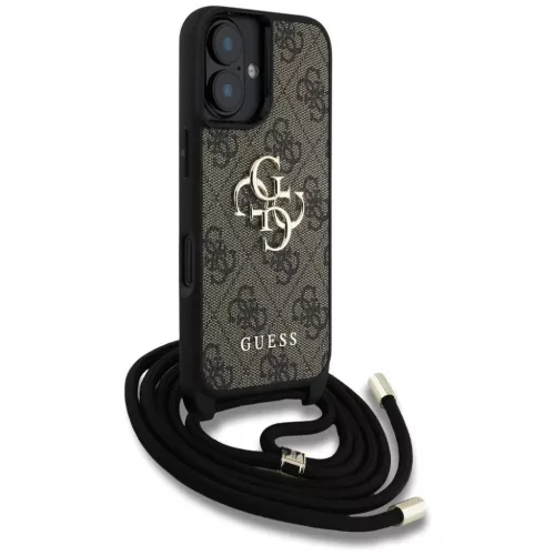  iPhone 16 Plus GUESS tok GUHCP16MP4GMGCRW (CBDY PU 4G nagy logó zsin-3666339434427 3 kép