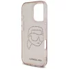  IPHONE 16 Pro rózsaszín KARL LAGERFELD tok KLHCP16LHKHDCELP (IML Rh-3666339352240 3 kép