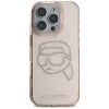  IPHONE 16 Pro rózsaszín KARL LAGERFELD tok KLHCP16LHKHDCELP (IML Rh-3666339352240 7 kép
