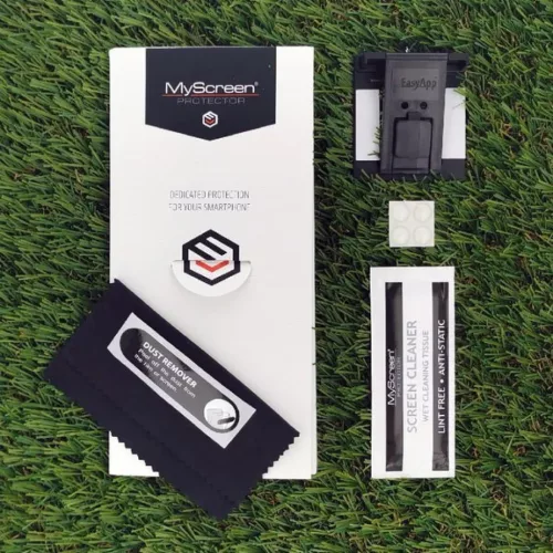 MyScreen Diamond kijelzővédő üvegfólia Samsung A21S fekete-5901924979135 3 kép