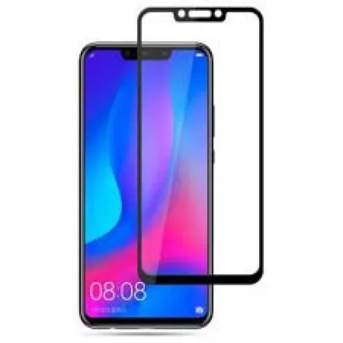MyScreen Diamond kijelzővédő üvegfólia Xiaomi Redmi Note 9 fekete-5901924978381 2 kép