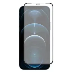   MyScreen Lite iPhone 12/ 12 Pro kijelzővédő üvegfólia fekete