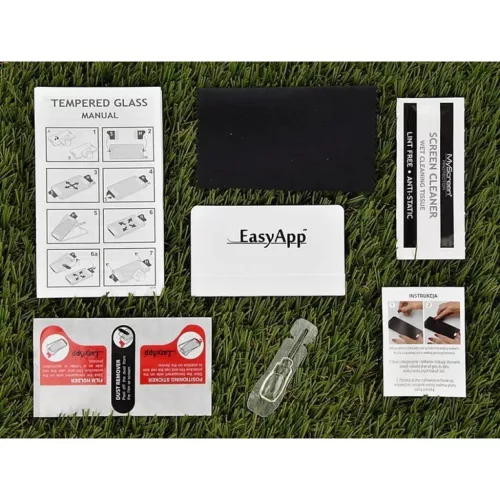 MyScreen Lite iPhone 12/ 12 Pro kijelzővédő üvegfólia fekete-5901924980865 3 kép