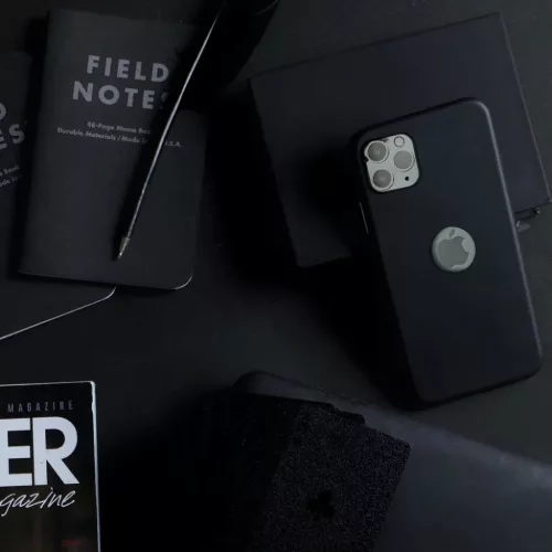 iPhone 12 Pro MAX Forcell Soft szilikon tok fekete-5903396073557 7 kép