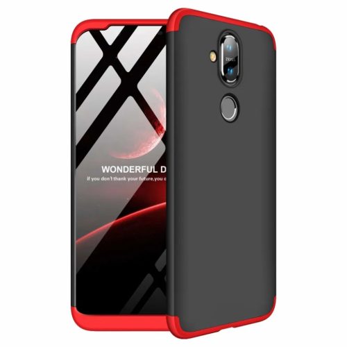 GKK 360 tok Nokia 8.1/ X7 fekete/piros