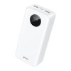 BWOO 22,5W 30000 mAh power bank LCD kijelzővel, fehér-6933654814966 5 kép