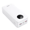 BWOO 22,5W 30000 mAh power bank LCD kijelzővel, fehér-6933654814966 3 kép
