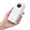 BWOO 22,5W 30000 mAh power bank LCD kijelzővel, fehér-6933654814966 3 kép