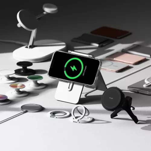 iPhone 16e Ringke Fusion Magnetic Magsafe átlátszó tok-8800293852605 6 kép