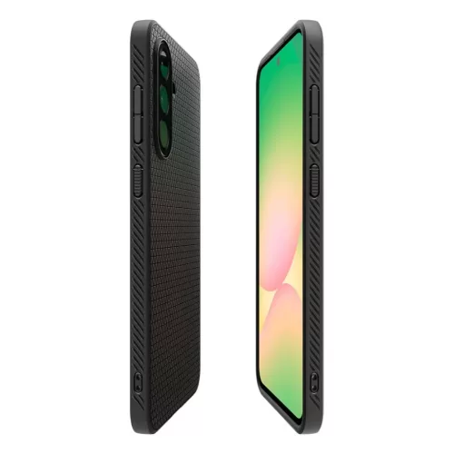  Samsung Galaxy A56 5G Matt Fekete Spigen Liquid Air tok-8800283301175 7 kép