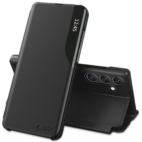 Samsung Galaxy A36 5G Tech-protect Smart View fekete tok-5906302362301 1 kép