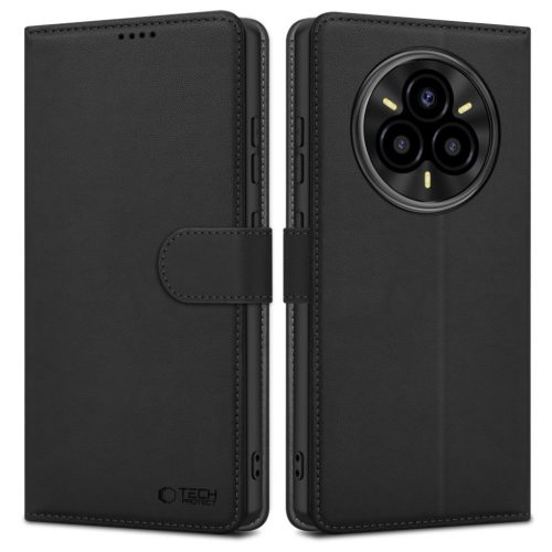 Tech-protect Wallet Xiaomi Redmi Note 14 Pro Plus 5G matt fekete tok-5906302361946 1 kép