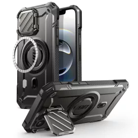  iPhone 16e/17e fekete Supcase Ub Xt Mag Magsafe tok