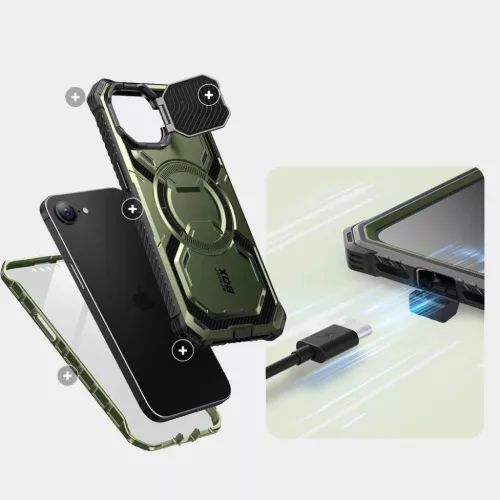  iPhone 16e Supcase Iblsn Armorbox Mag Magsafe tok-843439157033 4 kép