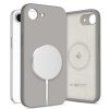 Tech-protect Liquid Silicone Magsafe iPhone 16e kőszürke tok-5906302360802 4 kép