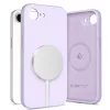 Tech-protect Liquid Silicone Magsafe iPhone 16e/17e Mályva tok