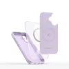Tech-protect Liquid Silicone Magsafe iPhone 16e Mályva tok-5906302360819 3 kép