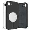 Tech-protect Liquid Silicone Magsafe iPhone 16e Fekete tok-5906302360826 4 kép