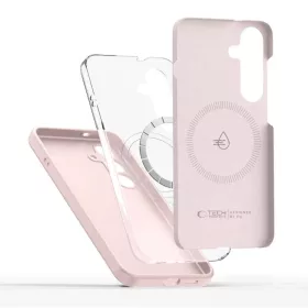 Tech-protect Liquid Silicone Magsafe iPhone 16e Rózsaszín Gyöngyhá-5906302360857 2 kép