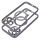 ELECTRO MAG COVER tok MagSafe kompatibilis IPHONE 16e fekete-5903396365492 9 kép