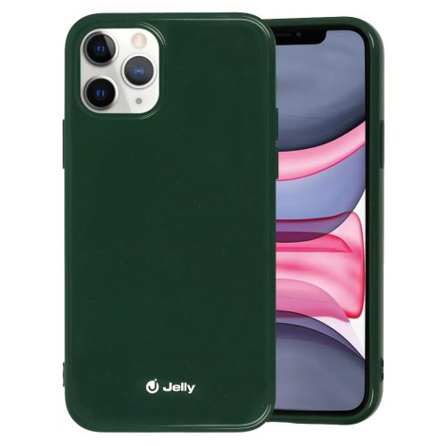 iPhone 12 mini Jelly szilikon tok sötétzöld-5900217375982 1 kép