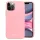 iPhone 12 Pro MAX Jelly szilikon tok világos pink