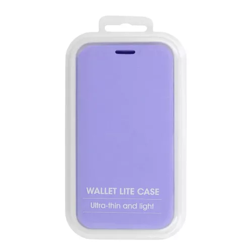 Samsung M21 Vennus Lite fliptok világos lila-5900217372066 4 kép