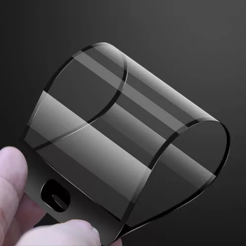  iPhone 12 Mini fekete keretes üvegfólia Wozinsky Flexi nano hybrid -9111201911604 3 kép
