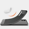 Tech-Protect Szénszál mintájú TPU tok Samsung M51 fekete-795787714072 2 kép