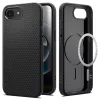  iPhone 16e /17e Spigen Liquid Air Mag Magsafe Matt Fekete tok