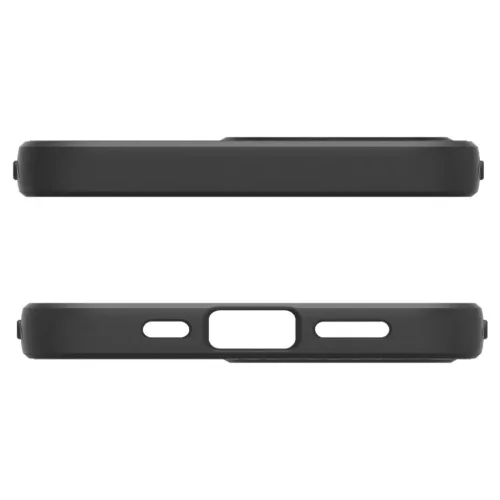  iPhone 16e /17e Spigen Liquid Air Mag Magsafe Matt Fekete tok-8809971239813 6 kép