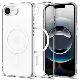    Apple iPhone 16e/17e Átlátszó Spigen Liquid Crystal Mag Magsafe tok