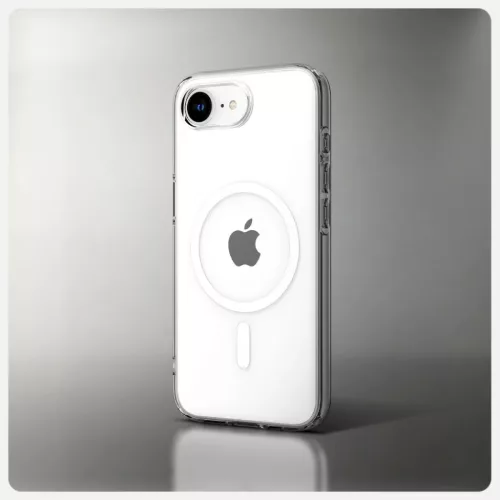  Apple iPhone 16e/17e Átlátszó Spigen Liquid Crystal Mag Magsafe to-8809971239806 10 kép