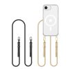 iPhone 16e - Tech-védő Flexair Lánc Magsafe Fekete és Taupe tok-5906302360345 6 kép
