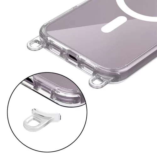 iPhone 16e - Tech-védő Flexair Lánc Magsafe Fekete és Taupe tok-5906302360345 3 kép