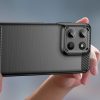 Tech-protect Tpucarbon Motorola Moto G15 / G15 Power Fekete tok-5906302361243 4 kép