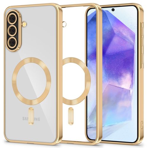 Tech-protect Magflex Magsafe Galaxy A56 5G Shiny Gold tok-5906302362240 1 kép