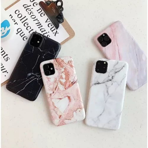 Xiaomi Redmi 8A fehér Wozinsky márvány mintás TPU tok-7426825377845 3 kép
